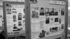 На память о защитниках Родины остались фотографии и письма.