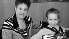 Александра Васильевна Артюшина с одной из своих учениц Алиной Занкович.