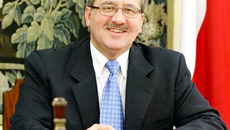 Новый президент Польши Бронислав Коморовский.