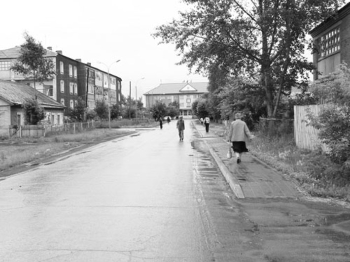 Очень аккуратная улица Заводская.
