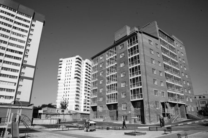 Город становится краше — новый квартал в Заельцовском районе.