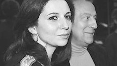 Алиса с отцом Геннадием Хазановым.