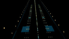 Садиться на недавно построенную полосу легко даже ночью благодаря «ковровой дорожке» из бегущих огней.