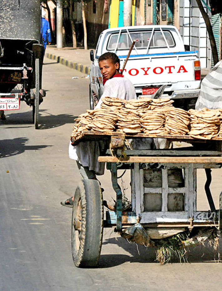 В Египте, как и во многих странах, хлеб ключевой для населения продукт.