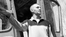 Машинист автогрейдера Александр Вейс.