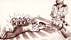 Рисунок Виктора СТАРАДЫМОВА.