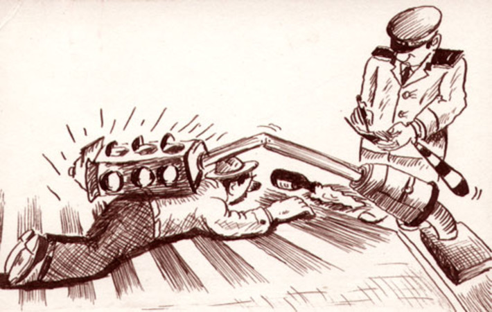 Рисунок Виктора СТАРАДЫМОВА.