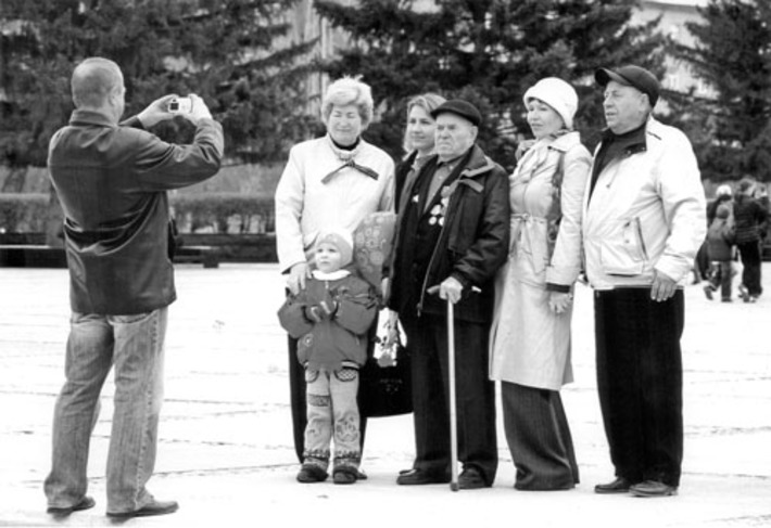 Снимок на память.Фото Бориса МОСКВИНА.