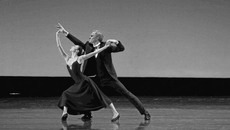 Игорь Зеленский и Татьяна Горохова в премьерном спектакле «Sinatra Suite».