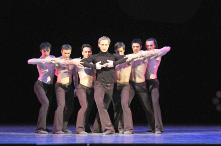 Сцена из балета «Бессмертие в любви».