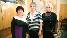 Лариса Переляхина, Любовь Шелепанова и Наталья Архипова (слева направо).