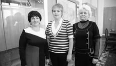 Лариса Переляхина, Любовь Шелепанова и Наталья Архипова (слева направо).