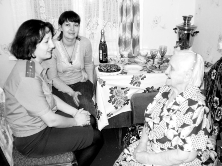 В гостях у Галины Иосифовны.