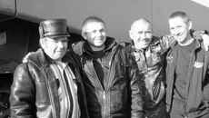 Семья механизаторов Кучеренко — Александр Николаевич, Николай, Алексей Николаевич, Алексей (слева направо).