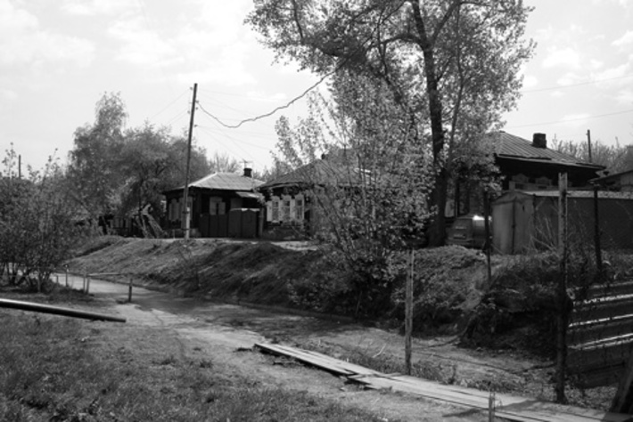 Островок забвения в центре Новосибирска.