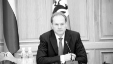На селекторном совещании в Правительстве Новосибирской области.
