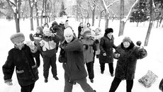 Здорово на свежем воздухе.