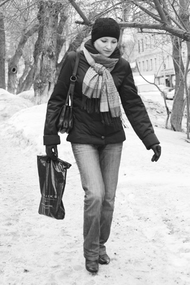 Студентка. Фото Андрея БАУЛИНА.
