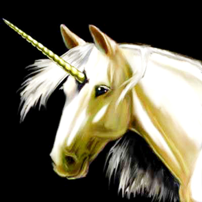 В мифологии единорог — символ юности и чистоты.