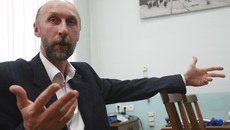 Андрей Шаповалов на своей «волшебной» работе.