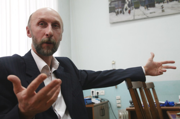 Андрей Шаповалов на своей «волшебной» работе.