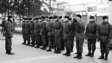 Ноябрь 2010 года. Проводы сибиряков в Президентский полк.