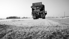 Новые реагенты работают и при очень сильном морозе. Фото Михаила ПЕРМИНА.