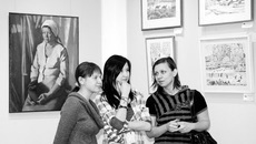 Равнодушных зрителей на этой выставке не было.