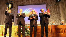 Западно-Сибирская железная дорога победила в отраслевом соревновании  ОАО «Российские железные дороги».  Фото Сергея ДЯТЛОВА.