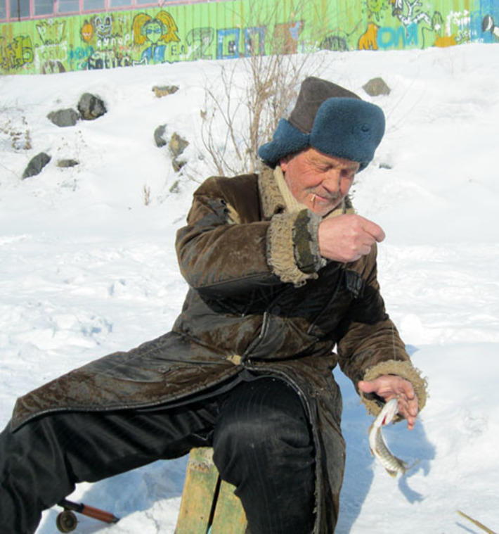 Ну вот ты и попалась!  Фото Виталия ЗЛОДЕЕВА.