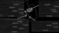 Предварительные данные итогов голосования по выборам глав муниципальных образований Новосибирской области 13 марта 2011 года