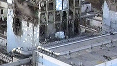 Разрушения на АЭС «Фукусима-1»  после одного из взрывов. Фото Reuters.