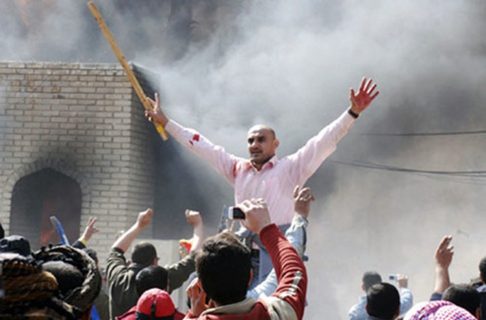 Повстанцы  в Триполи. Фото Reuter.