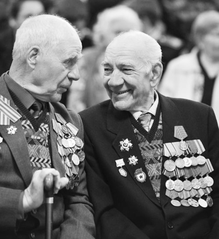 Без внимания не останется ни один участник войны. Фото Владимира Осинцева.