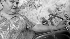 Людмила Дильман: «Воду теперь не экономим». Фото Зои ТЮРИНОЙ.