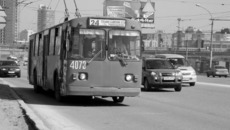 Новосибирске будет развиваться «гибридный» троллейбус. Фото Дарьи ДОРОТОВОЙ