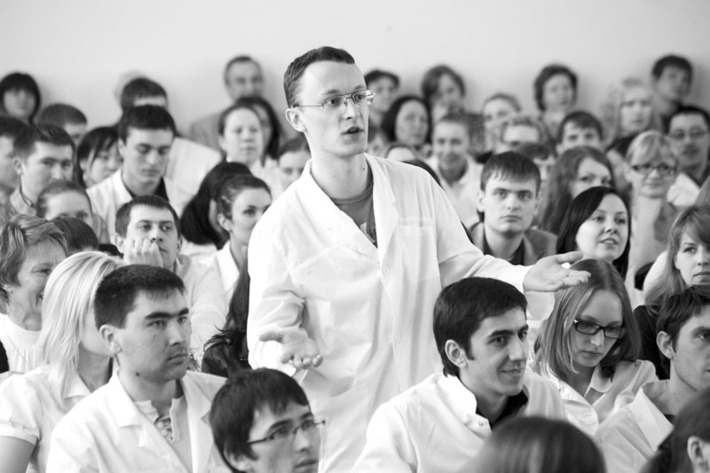 Разговор получился конструктивным и эмоциональным. Фото Михаила ПЕРМИНА.