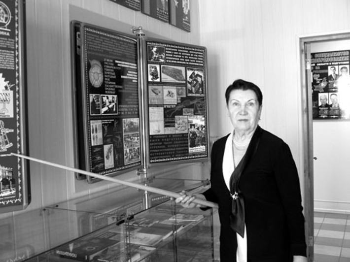 Нина Семёновна Самоходкина — директор музея истории развития начального профессионального образования Новосибирской области