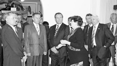 Участники совета побывали на экскурсии в Коченевском краеведческом музее. Фото Юрия ХОМИЧА