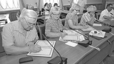 Представители СМИ подписали меморандум в поддержку семейных ценностей. Фото Сергея ПЕРМИНА