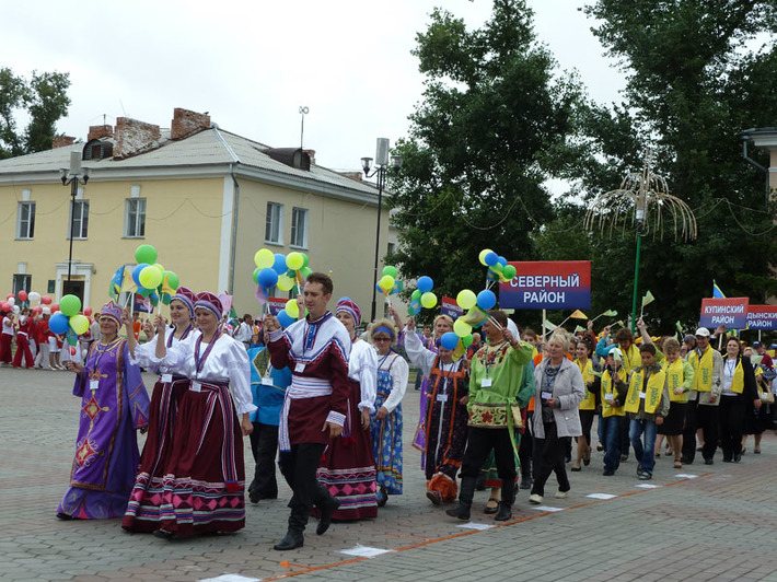 Открытие Олимпиады. Фото Валентины МАЛЬЦЕВОЙ