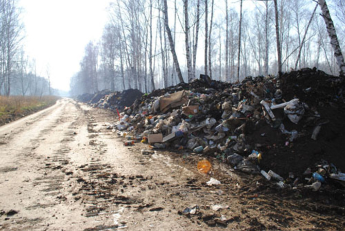 2010-й год. Ликвидация стихийных свалок в Новосибирском районе.Фото из архива пресс-службы правительства НСО