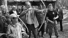 Василий Юрченко в патриотическом спортивном лагере «Полевой стан».Фото пресс-службы губернатора и правительства НСО