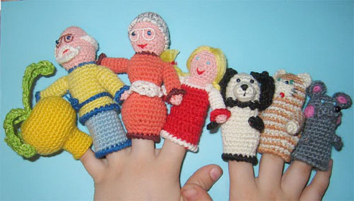 Герои мультфильма «Репка»