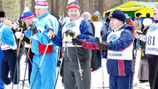 На традиционной «Командирской лыжне»