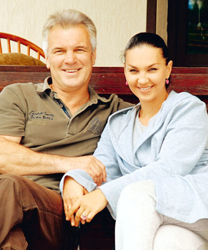 Анатолий Котенёв с женой Светланой