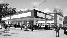 Реконструированный автовокзал в Черепаново. Фото Олега СИДОРОВА («Черепановские вести»)