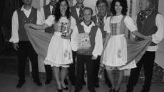 Инструментальный ансамбль  «Гутэ лаунэ» порадовал своим выступлением краснозёрцев. Фото Марины ЛУПЕЙКЕНЕ