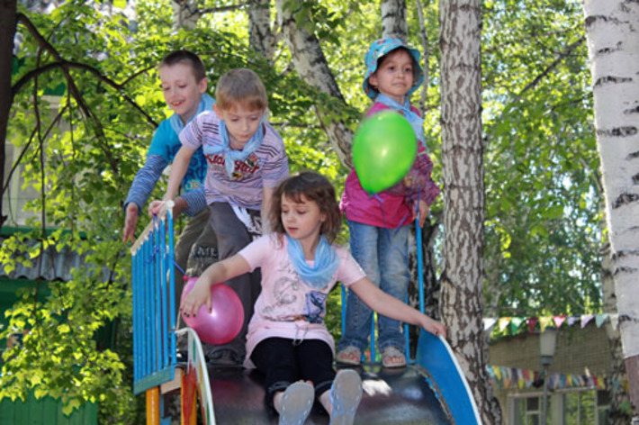 Весело отдохнули дети в лагере «Электрон». Фото Веры УТЮПИНОЙ