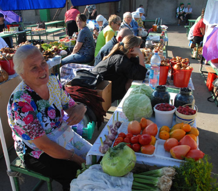 Садоводы выращивают львиную долю производимой в области плодоовощной продукции. Фото Михаила ПЕРМИНА